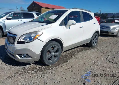 2014 Buick Encore Leather из США, поврежденный, VIN KL4CJGSB3EB709271